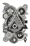 gravity falls drawing symbols tattoo design idea