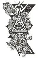 gravity falls drawing symbols tattoo design idea