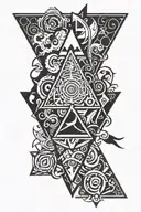 gravity falls drawing symbols tattoo design idea