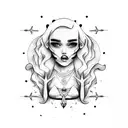beach babes 4ever tattoo design idea