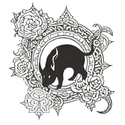 non omnis morial tattoo design idea