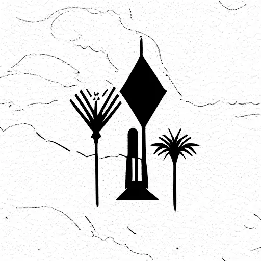 lebanon and egypt  tattoo design idea