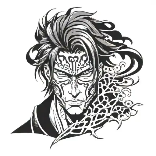 Aizen Sosuke Aizen from Bleach tattoo design idea