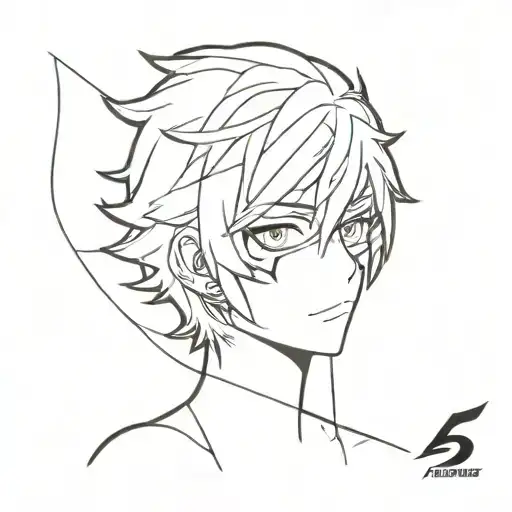 Persona 5 tattoo design idea
