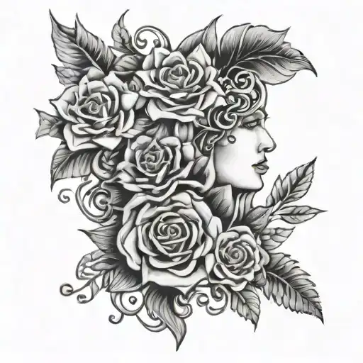 life goes tattoo design idea