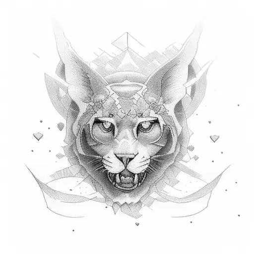 Create a simple yet powerful tattoo reflecting 'never give up' attitude tattoo design idea