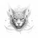 Create a simple yet powerful tattoo reflecting 'never give up' attitude tattoo design idea