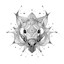 ketamine tattoo design idea