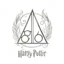 always harry potter tattoo design idea