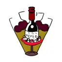 Grumpy wine bottle tattoo design idea