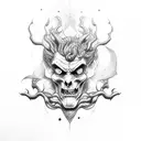 hades tattoo design idea