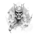 hades tattoo design idea