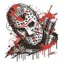 jason voorhees tattoo design idea