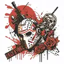 jason voorhees tattoo design idea