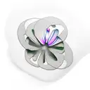 clover tattoo design idea