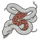 28 year old man kills snake by hanging tattoo design idea