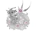Tinkerbell  tattoo design idea