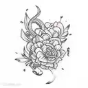 Tinkerbell  tattoo design idea