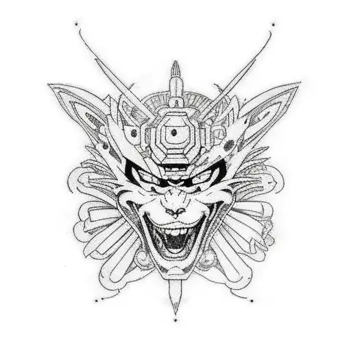 neon genesis evagelion  tattoo design idea