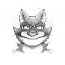 Sly Cooper  tattoo design idea