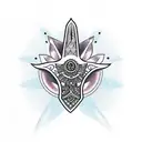 Hamsa Symbol tattoo design idea