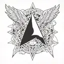 Combine elements of Tokio Hotel with a starr tattoo design idea