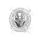 war machine, weapons, bomb, radioactive, tree tattoo design idea