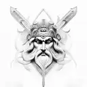 greek god ares tattoo design idea
