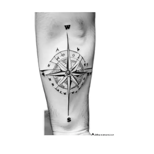 Tribal Tattoo Meaning|black Tribal Arrow & Lotus Temporary Tattoo For Women  - Forearm Sticker