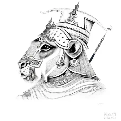 maharana pratap  tattoo design idea
