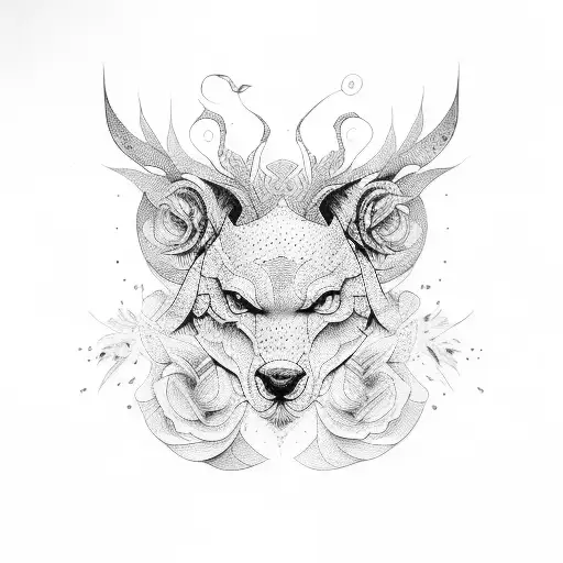 Erdtree tattoo design idea