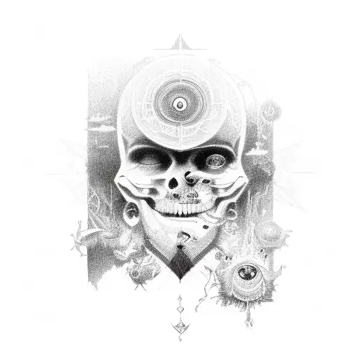 Third Eye tattoo design idea