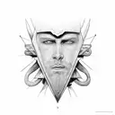 Third Eye tattoo design idea