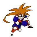 Goku tattoo design idea