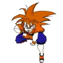 Goku tattoo design idea