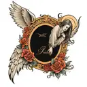 arch angel michael tattoo design idea