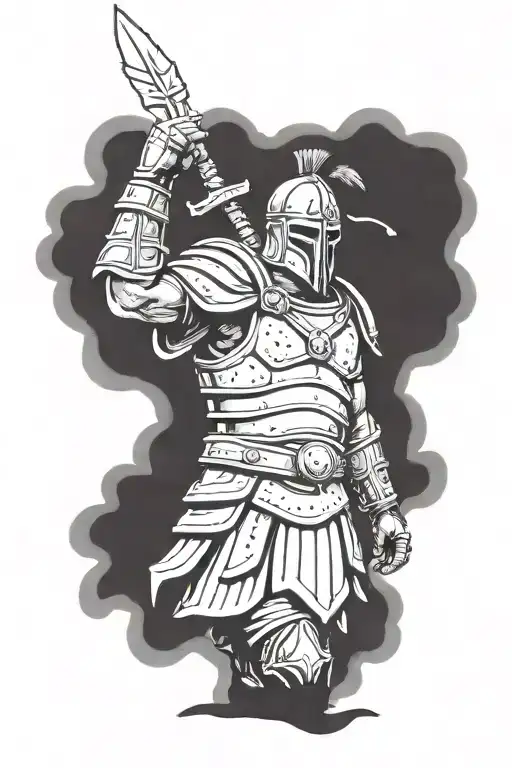 GLADIATOR tattoo design idea