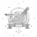 speaker diagram tattoo design idea