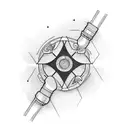 speaker diagram tattoo design idea