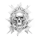 legends never die tattoo design idea