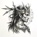 ashura tattoo design idea