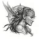 ashura tattoo design idea