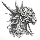 ashura tattoo design idea