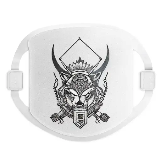 arm band nomad style with a natural touch tattoo design idea