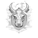 Noah's ark tattoo design idea