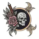 mace tattoo design idea