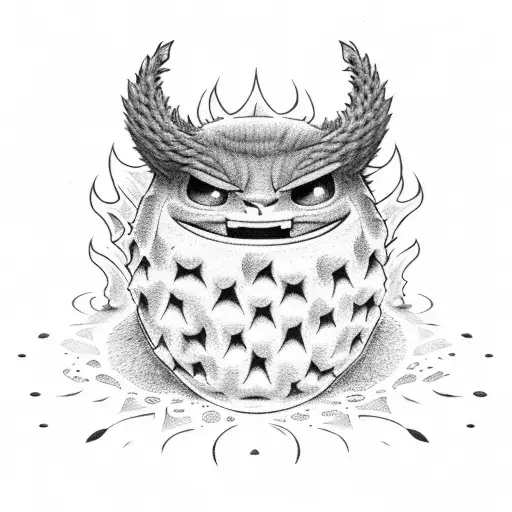 calcifer  tattoo design idea
