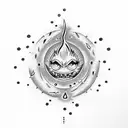 calcifer  tattoo design idea