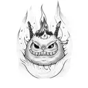 calcifer  tattoo design idea