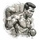 muhammad ali tattoo design idea